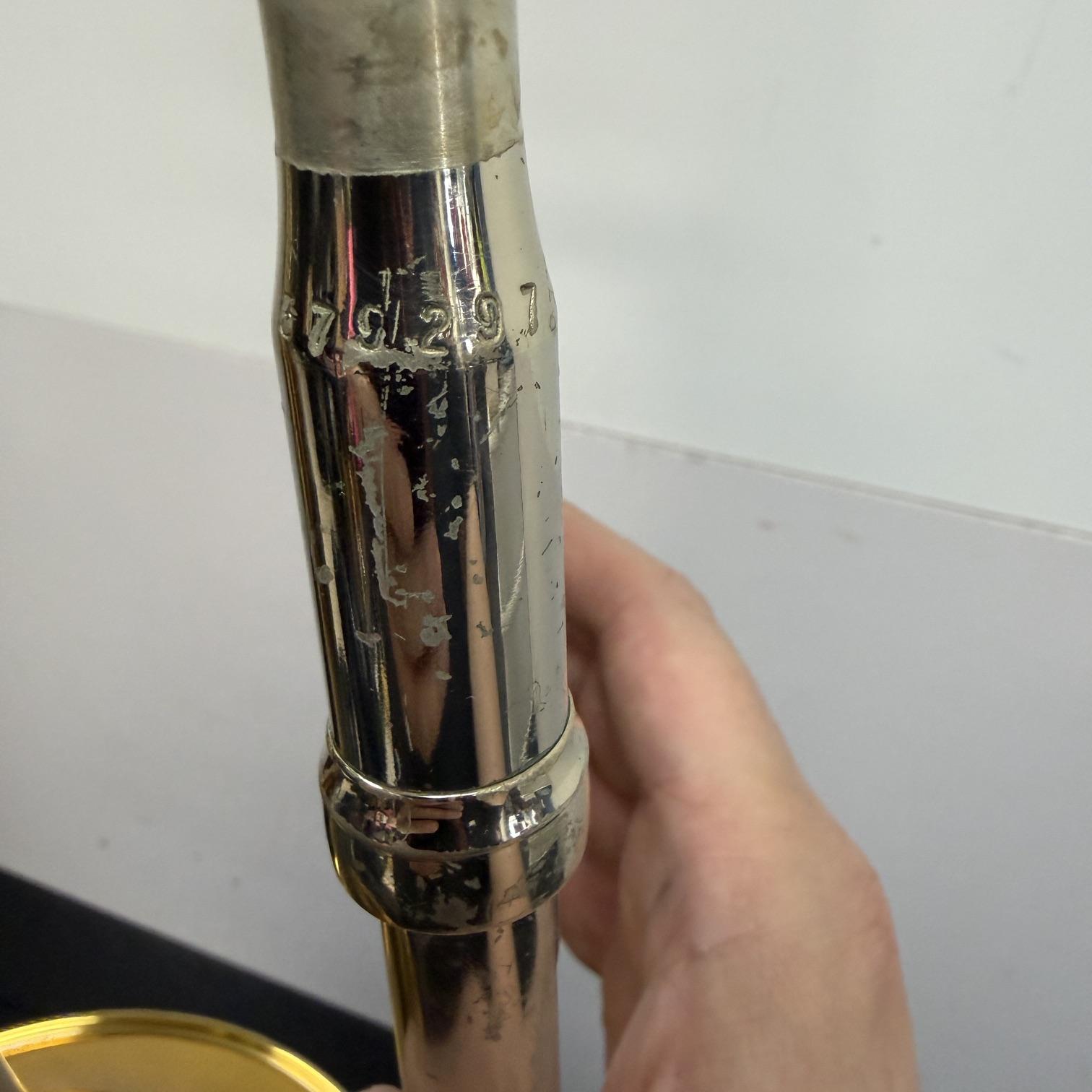 Vintage King 3B Concert Bb Tenor Trombone with SKB Case Just Serviced 1955-1965 - Image 17