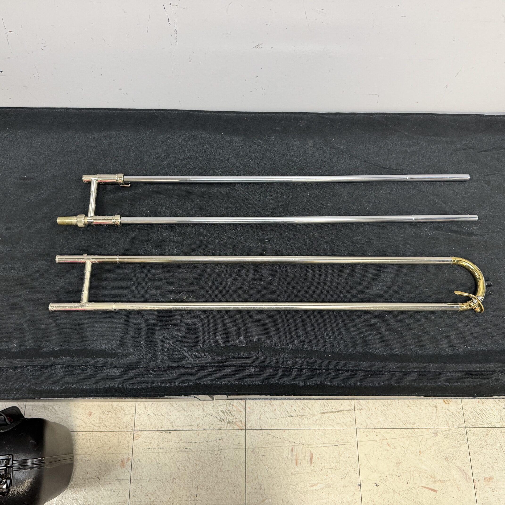 Vintage King 3B Concert Bb Tenor Trombone with SKB Case Just Serviced 1955-1965 - Image 18