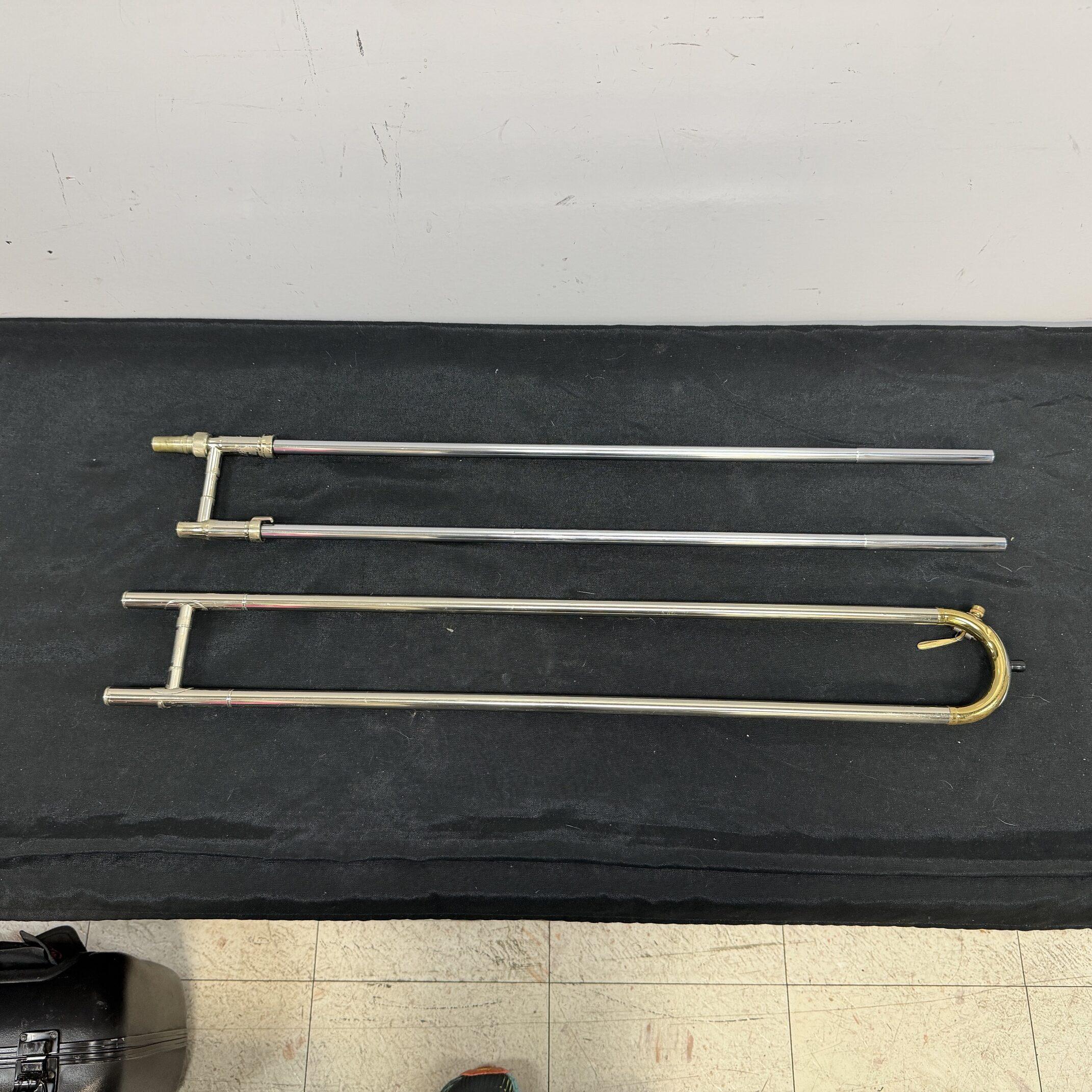 Vintage King 3B Concert Bb Tenor Trombone with SKB Case Just Serviced 1955-1965 - Image 19