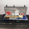 Used Fender American Ultra Strat Stratocaster Electric Guitar Cobra Blue 2019 with Original Case and Extras