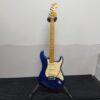 Used Fender American Ultra Strat Stratocaster Electric Guitar Cobra Blue 2019 with Original Case and Extras - Image 2