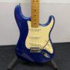 Used Fender American Ultra Strat Stratocaster Electric Guitar Cobra Blue 2019 with Original Case and Extras - Image 7
