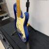Used Fender American Ultra Strat Stratocaster Electric Guitar Cobra Blue 2019 with Original Case and Extras - Image 12