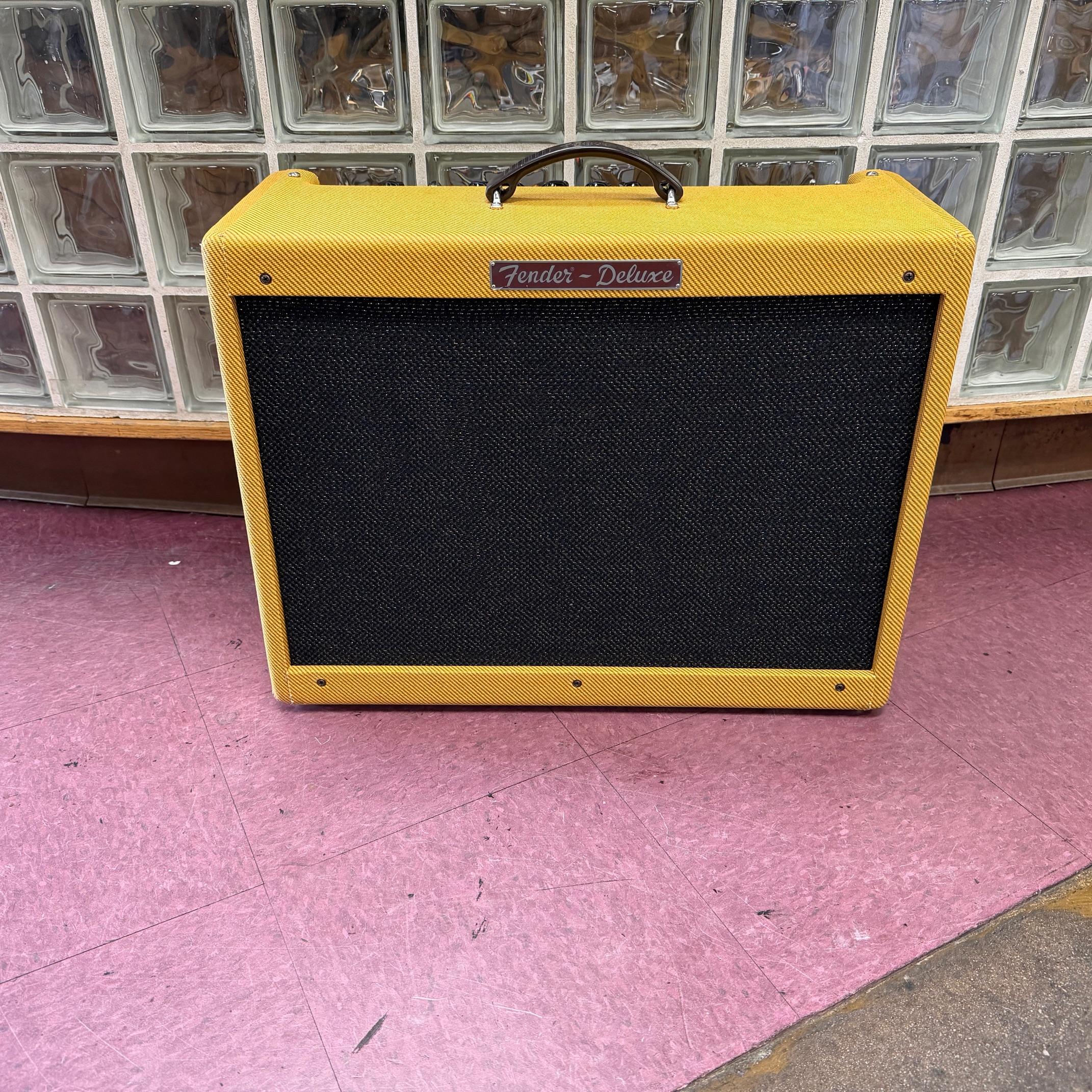 Used Fender Hot Rod DELUXE IV Limited Edition FSR Tweed Tube Guitar Amp Amplifier with Cover