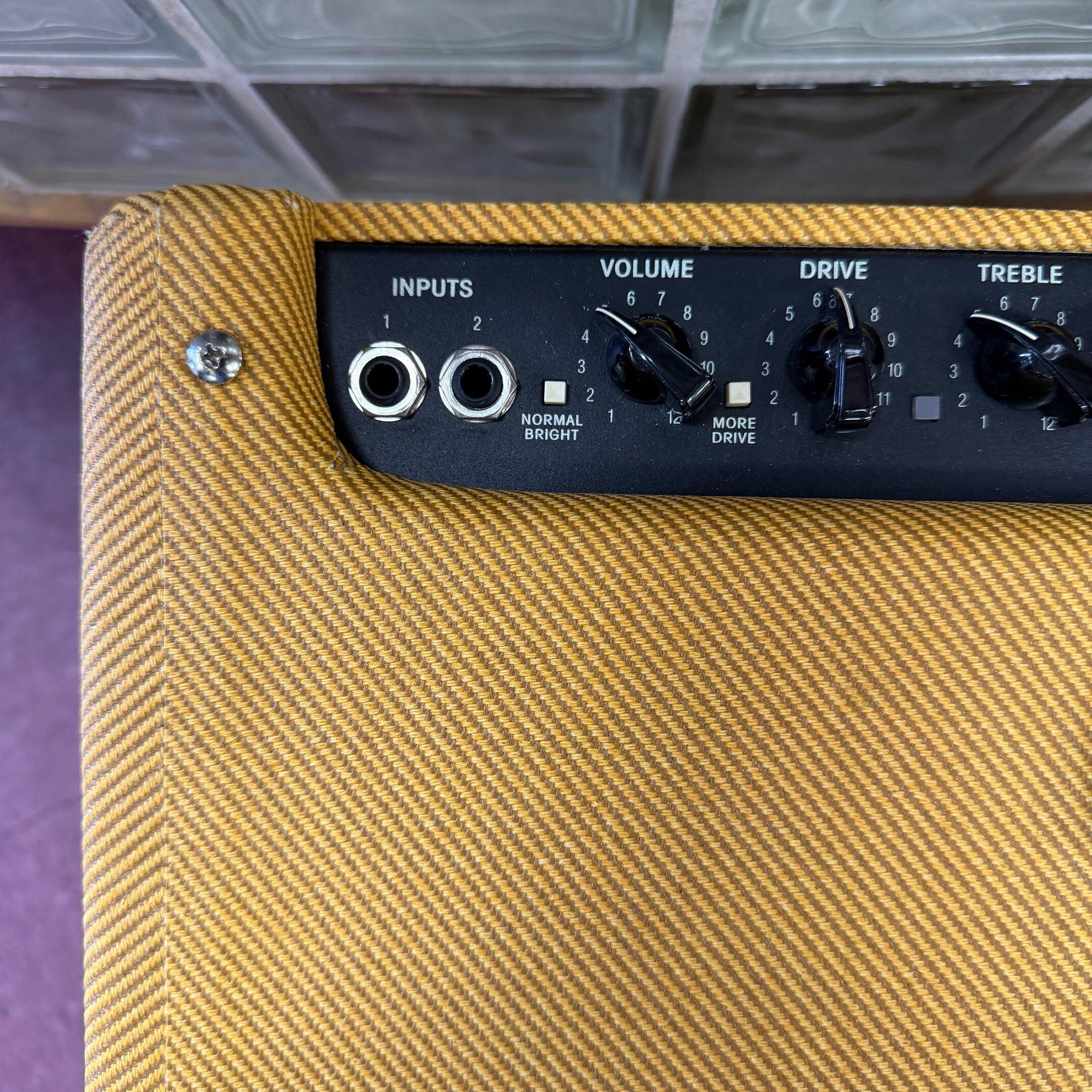 Used Fender Hot Rod DELUXE IV Limited Edition FSR Tweed Tube Guitar Amp Amplifier with Cover - Image 5