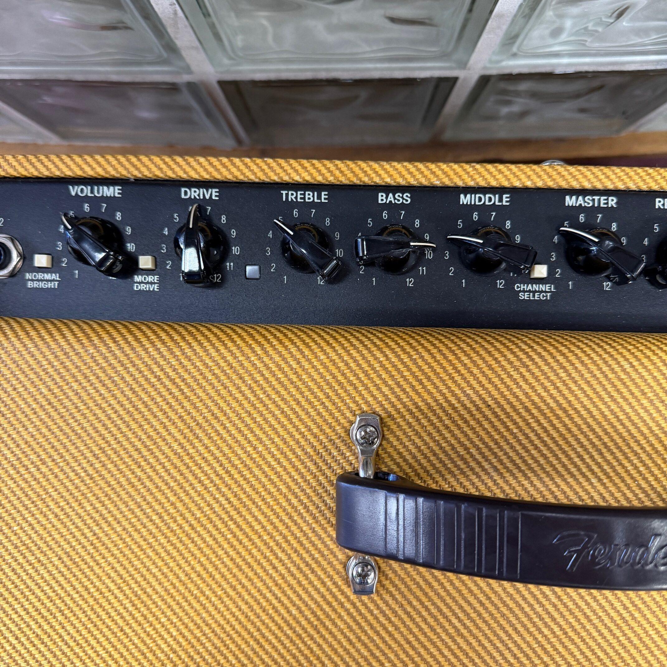 Used Fender Hot Rod DELUXE IV Limited Edition FSR Tweed Tube Guitar Amp Amplifier with Cover - Image 6