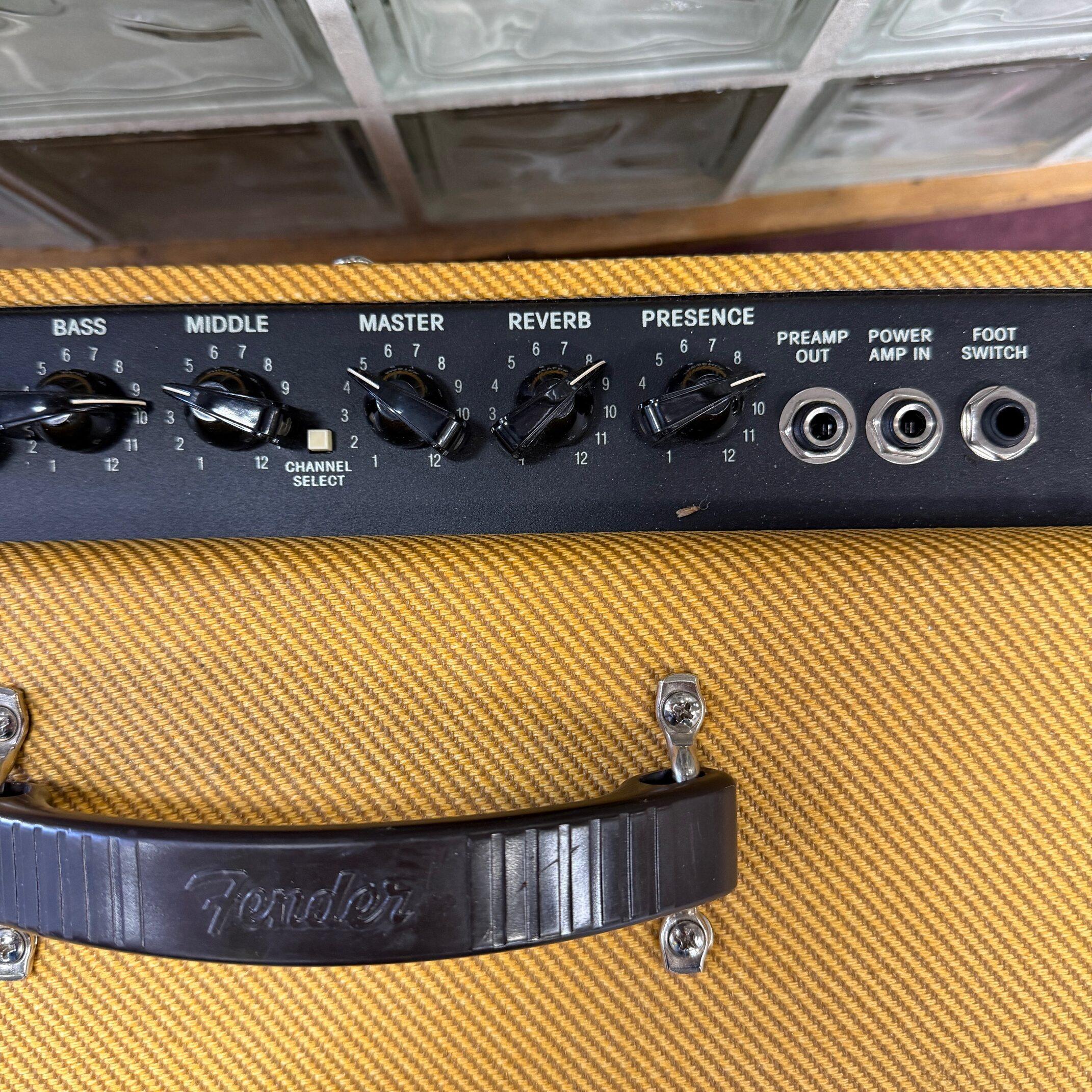 Used Fender Hot Rod DELUXE IV Limited Edition FSR Tweed Tube Guitar Amp Amplifier with Cover - Image 7