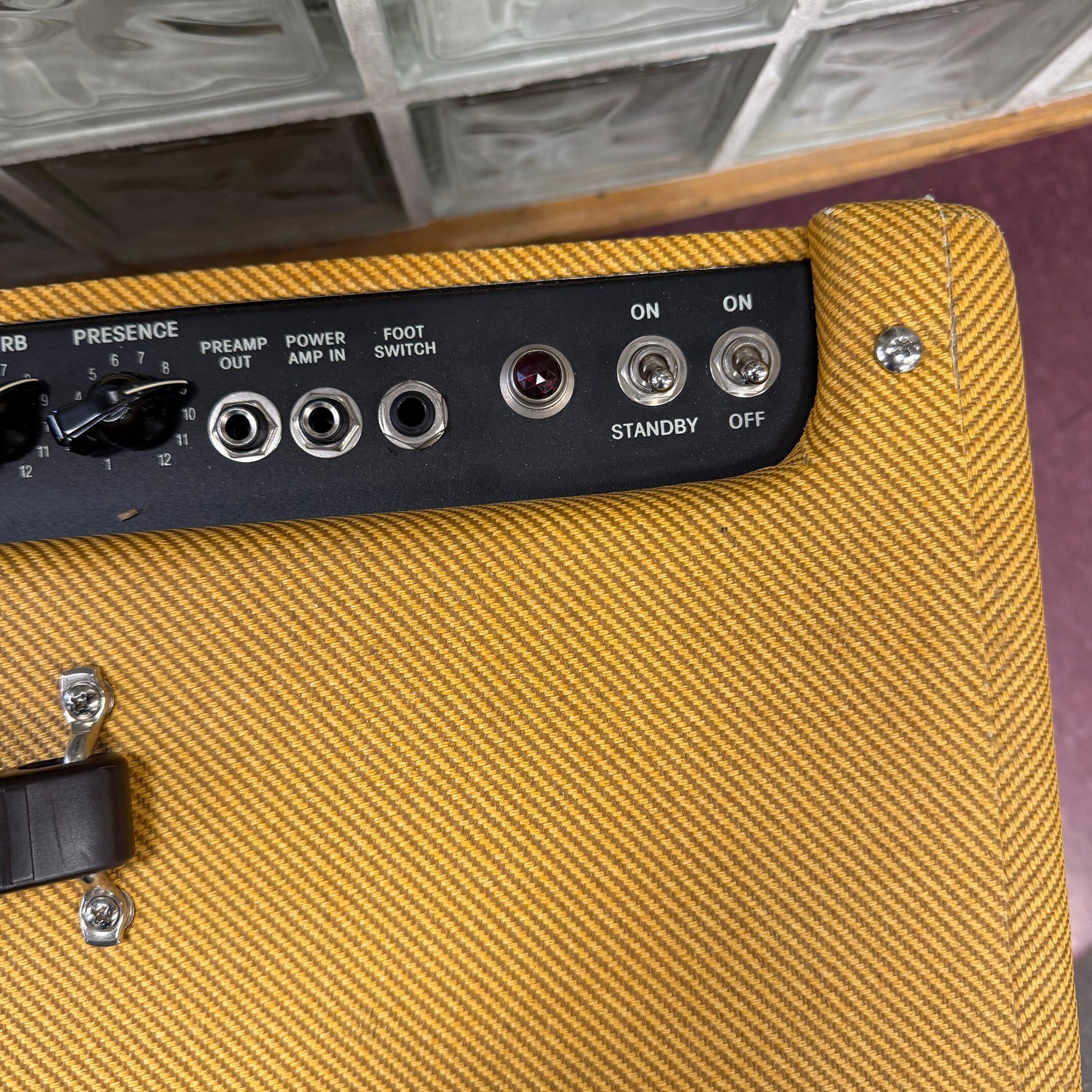 Used Fender Hot Rod DELUXE IV Limited Edition FSR Tweed Tube Guitar Amp Amplifier with Cover - Image 8