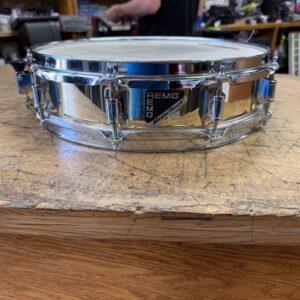 Used Remo MasterTouch 14"x3" Brass Piccolo Snare Drum Made in the USA