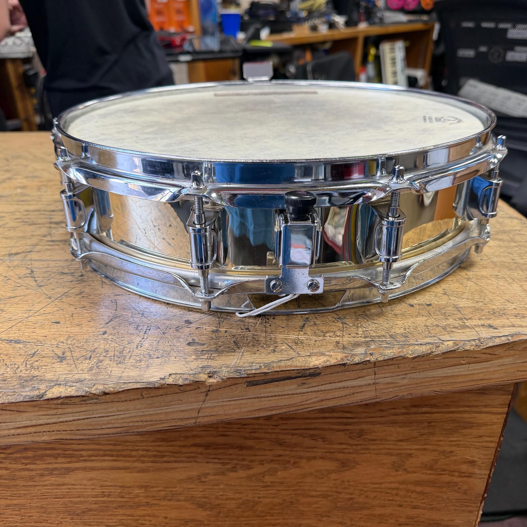 Used Remo MasterTouch 14"x3" Brass Piccolo Snare Drum Made in the USA - Image 2