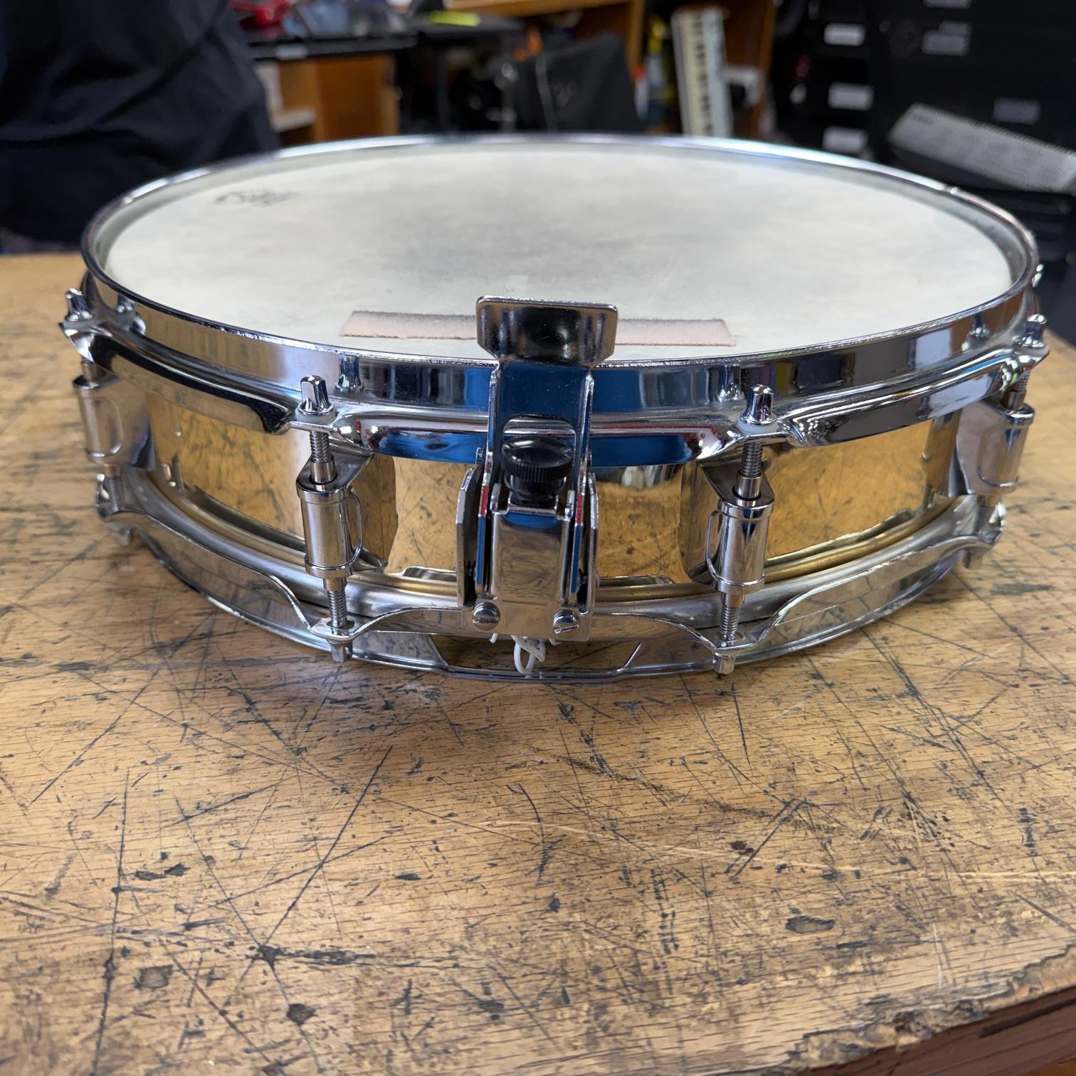 Used Remo MasterTouch 14"x3" Brass Piccolo Snare Drum Made in the USA - Image 6
