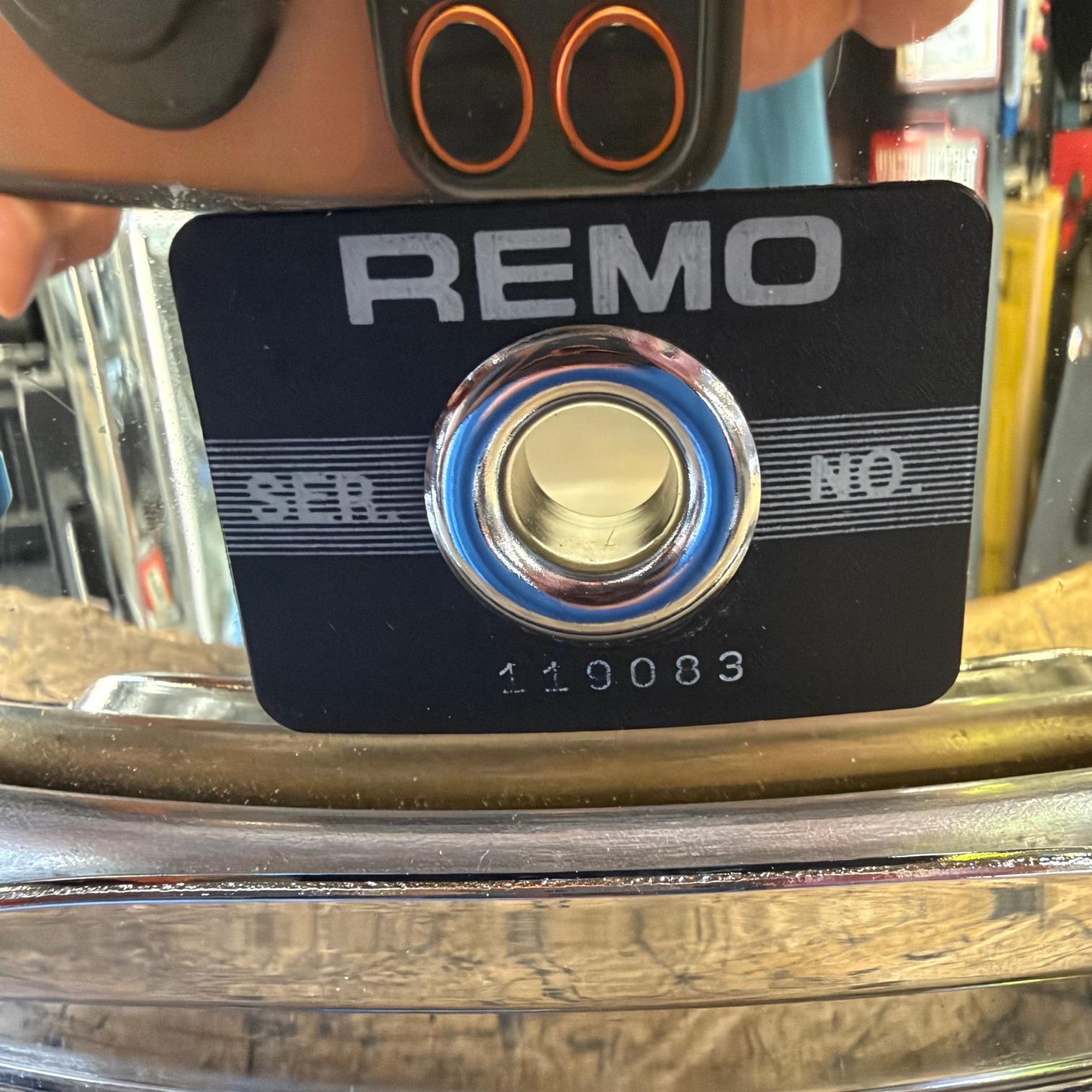 Used Remo MasterTouch 14"x3" Brass Piccolo Snare Drum Made in the USA - Image 4