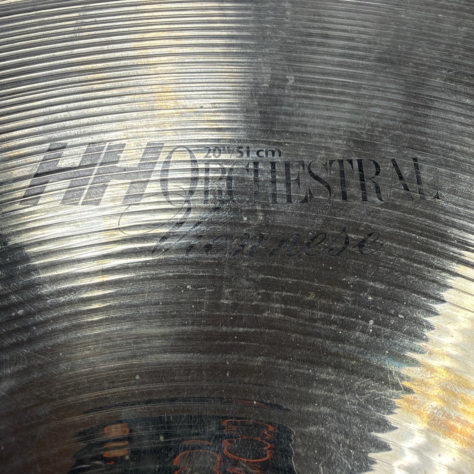 Used Sabian 20" HH Viennese Orchestral Cymbal Pair - Image 14
