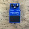Vintage Boss CS-2 Compression Sustainer Black Label Japan Guitar Pedal 1977-1984 - Blue