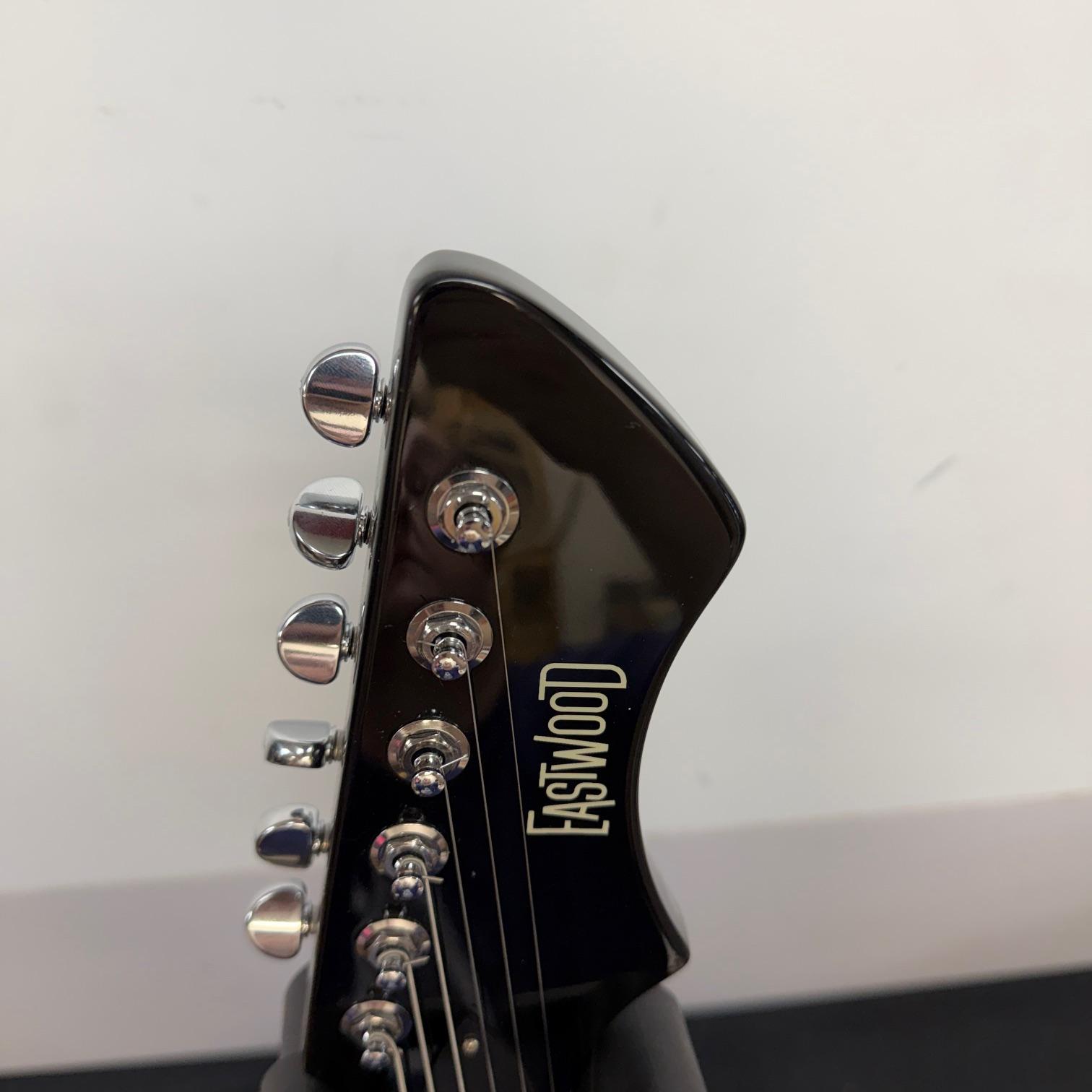 Used Eastwood Stormbird Electric Guitar with Lindy Fralin P90 Pickups - Image 2