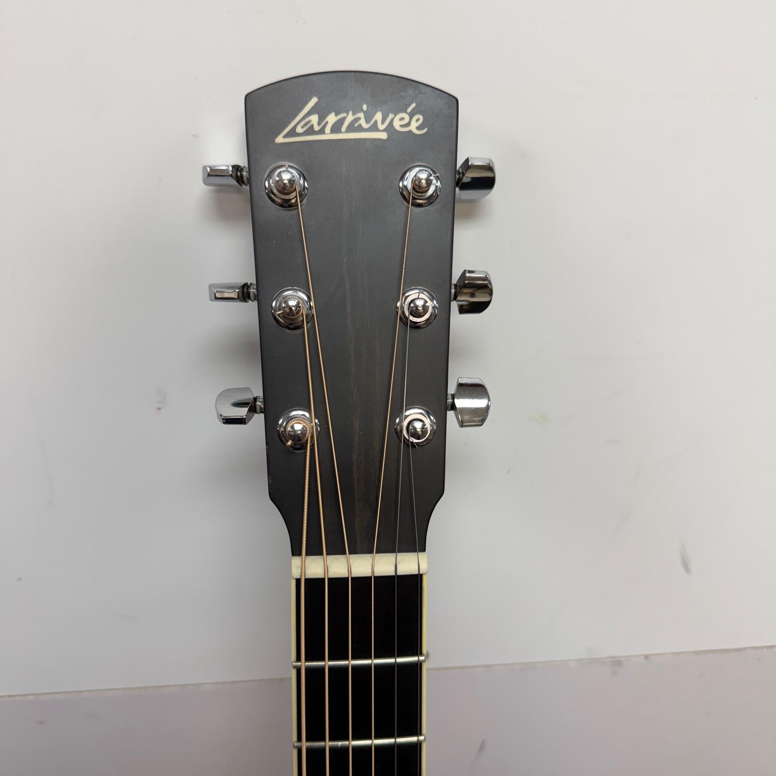 Used Larrivee O-01 Parlor Guitar Maple Special Edition Acoustic Guitar with Case Flame Maple 2003 - Image 4