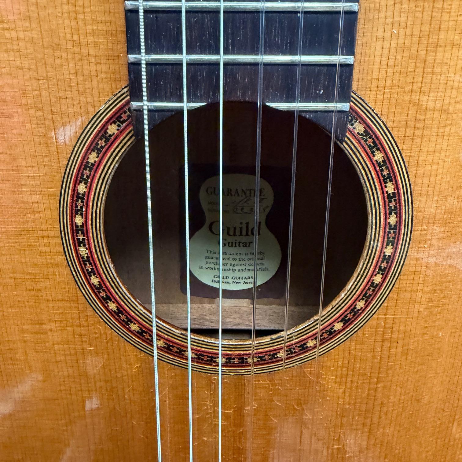 Vintage Guild Mark III Classical Acoustic Guitar 1966 Hoboken New Jersey - Image 7