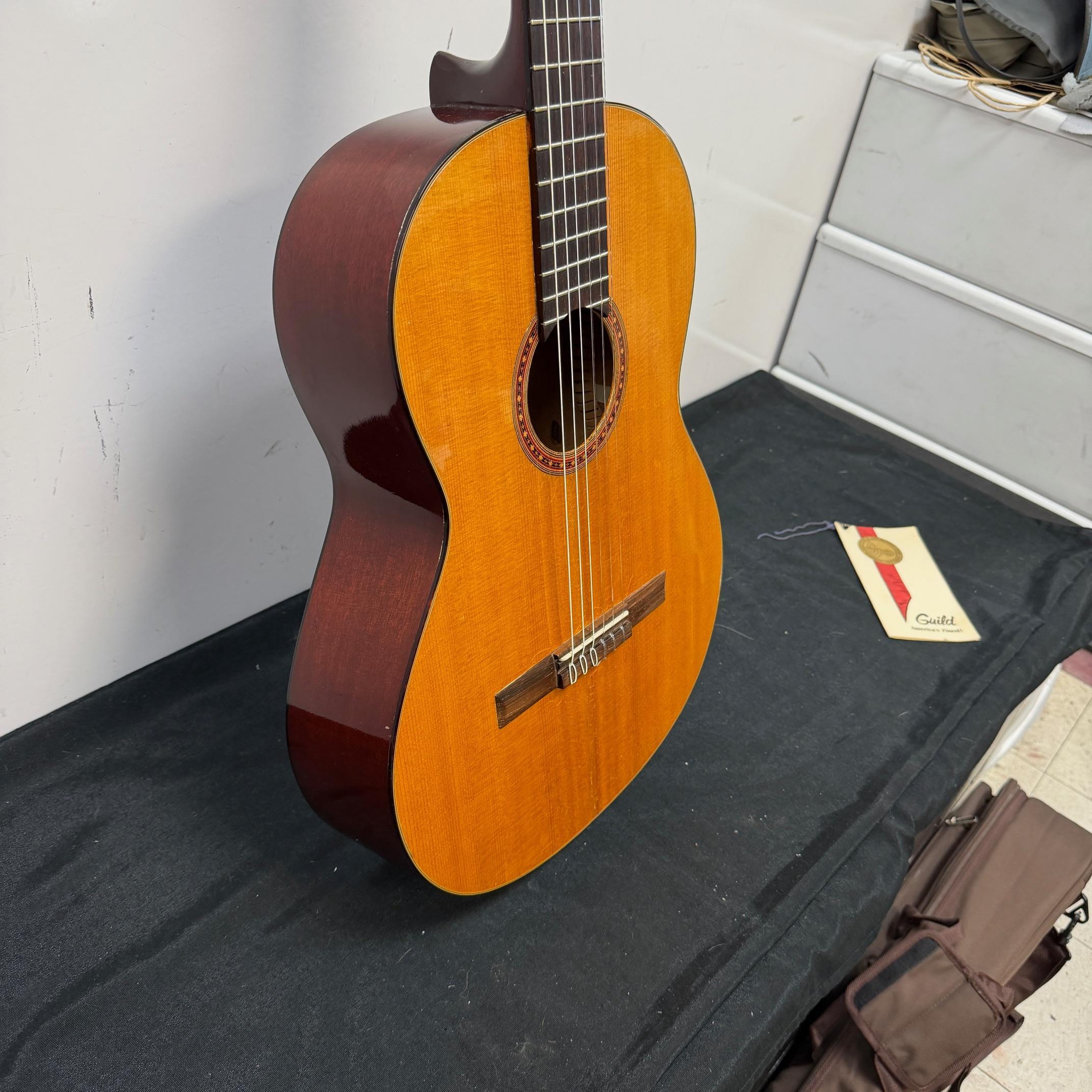 Vintage Guild Mark III Classical Acoustic Guitar 1966 Hoboken New Jersey - Image 10