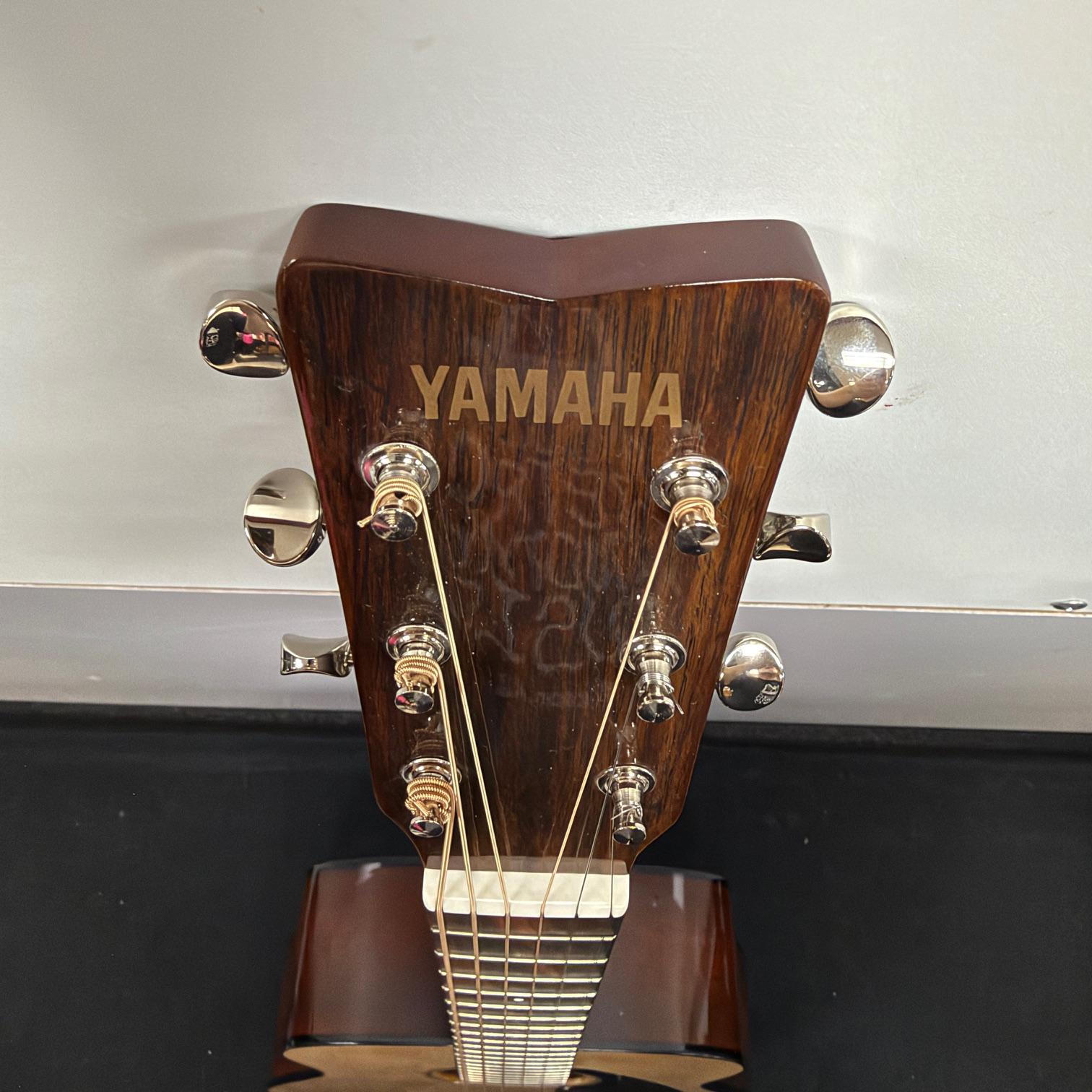 Used Yamaha FG-Junior JR2S 3/4 Size Acoustic Guitar Natural w/ Solid Spruce Top with Yamaha Gig Bag - Image 2