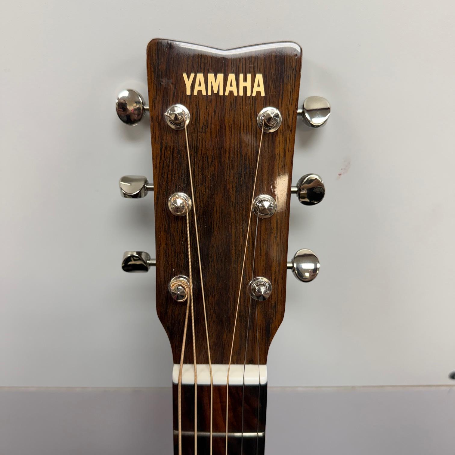 Used Yamaha FG-Junior JR2S 3/4 Size Acoustic Guitar Natural w/ Solid Spruce Top with Yamaha Gig Bag - Image 3