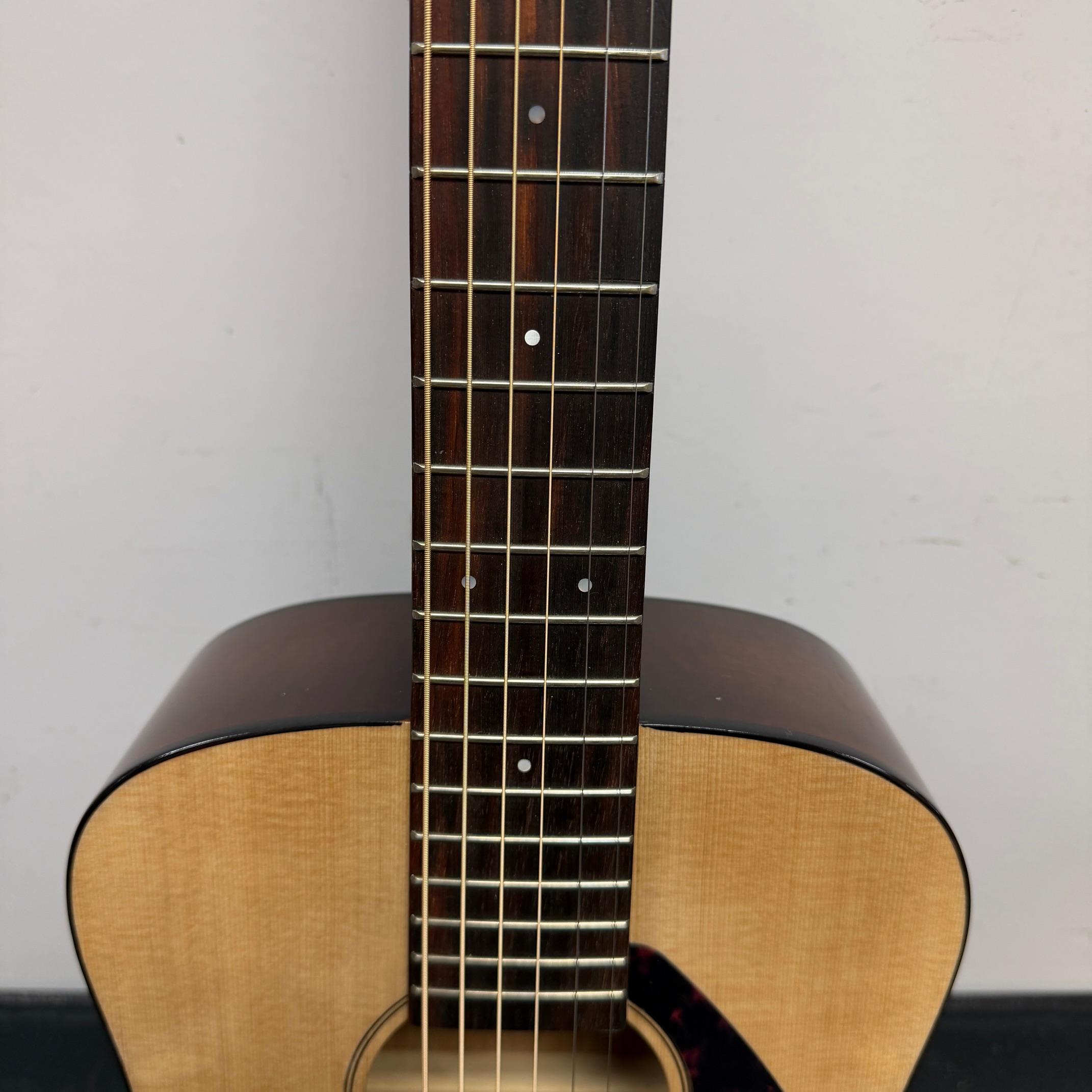 Used Yamaha FG-Junior JR2S 3/4 Size Acoustic Guitar Natural w/ Solid Spruce Top with Yamaha Gig Bag - Image 5
