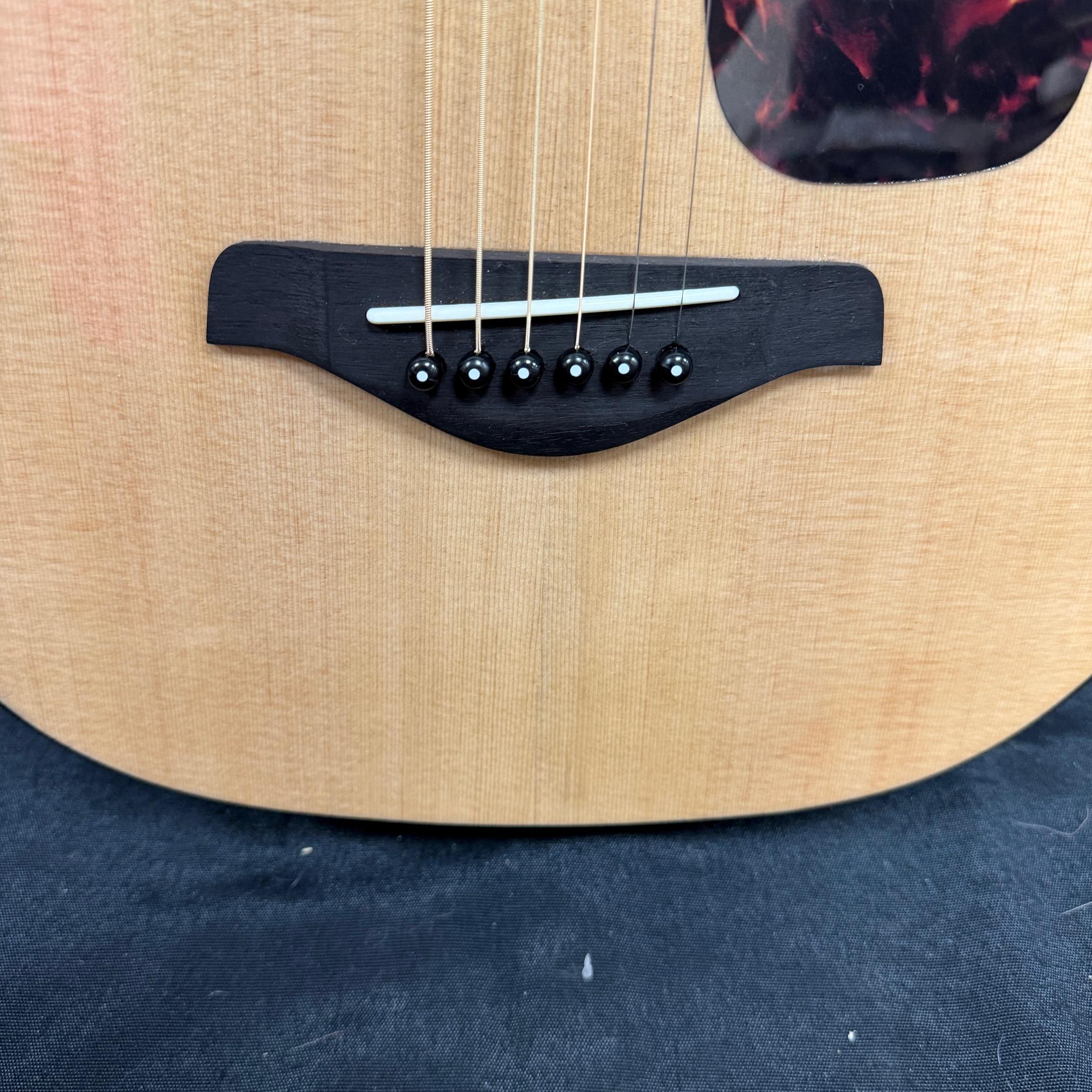 Used Yamaha FG-Junior JR2S 3/4 Size Acoustic Guitar Natural w/ Solid Spruce Top with Yamaha Gig Bag - Image 7