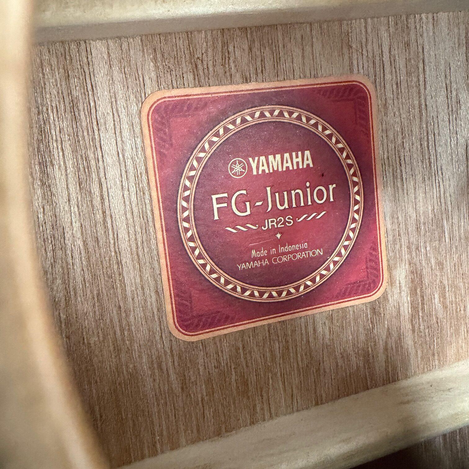 Used Yamaha FG-Junior JR2S 3/4 Size Acoustic Guitar Natural w/ Solid Spruce Top with Yamaha Gig Bag - Image 10