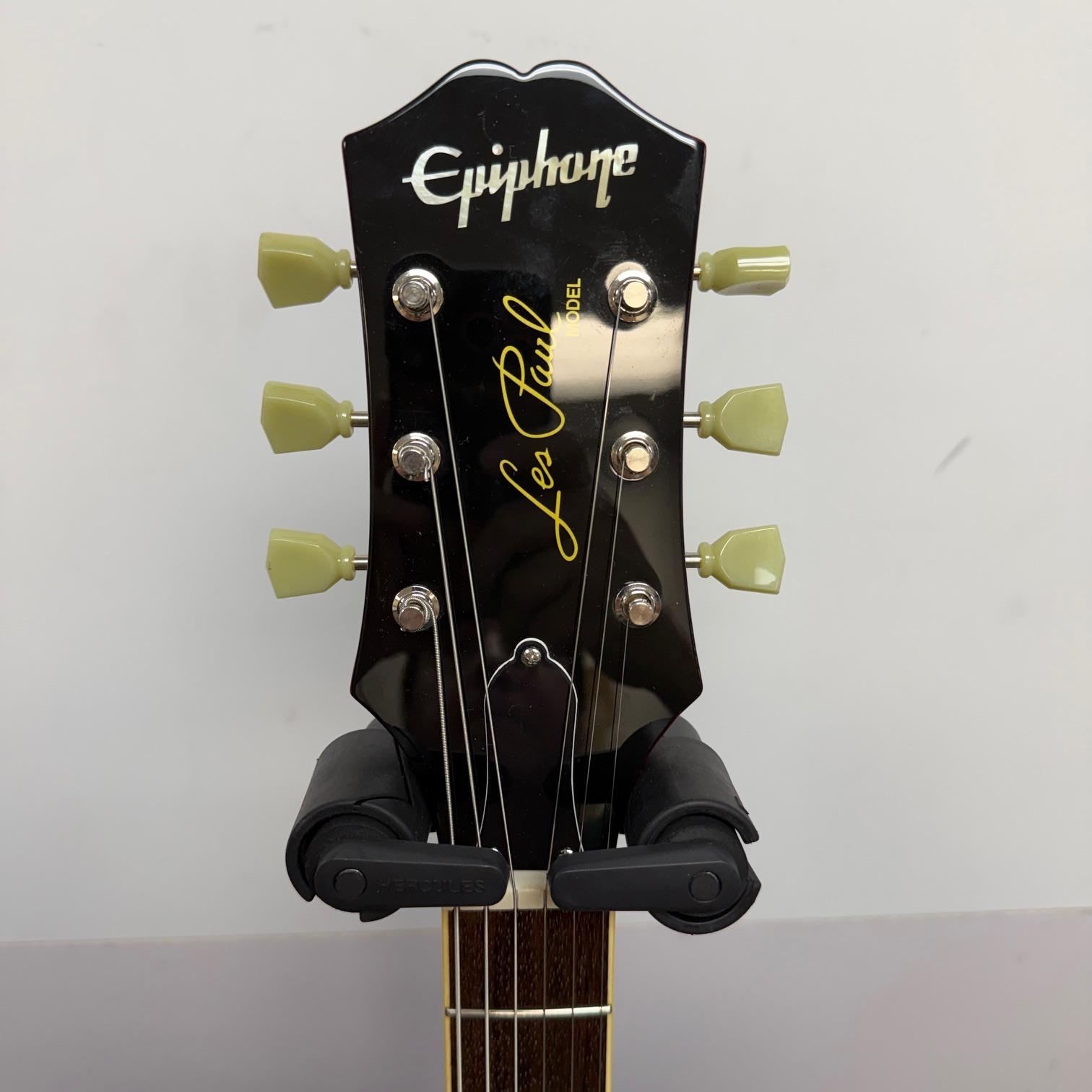 Used Epiphone Limited Edition Joe Bonamassa '60 Les Paul Standard Electric Guitar with Original Case Extras 2019 - Norm Burst - Image 4