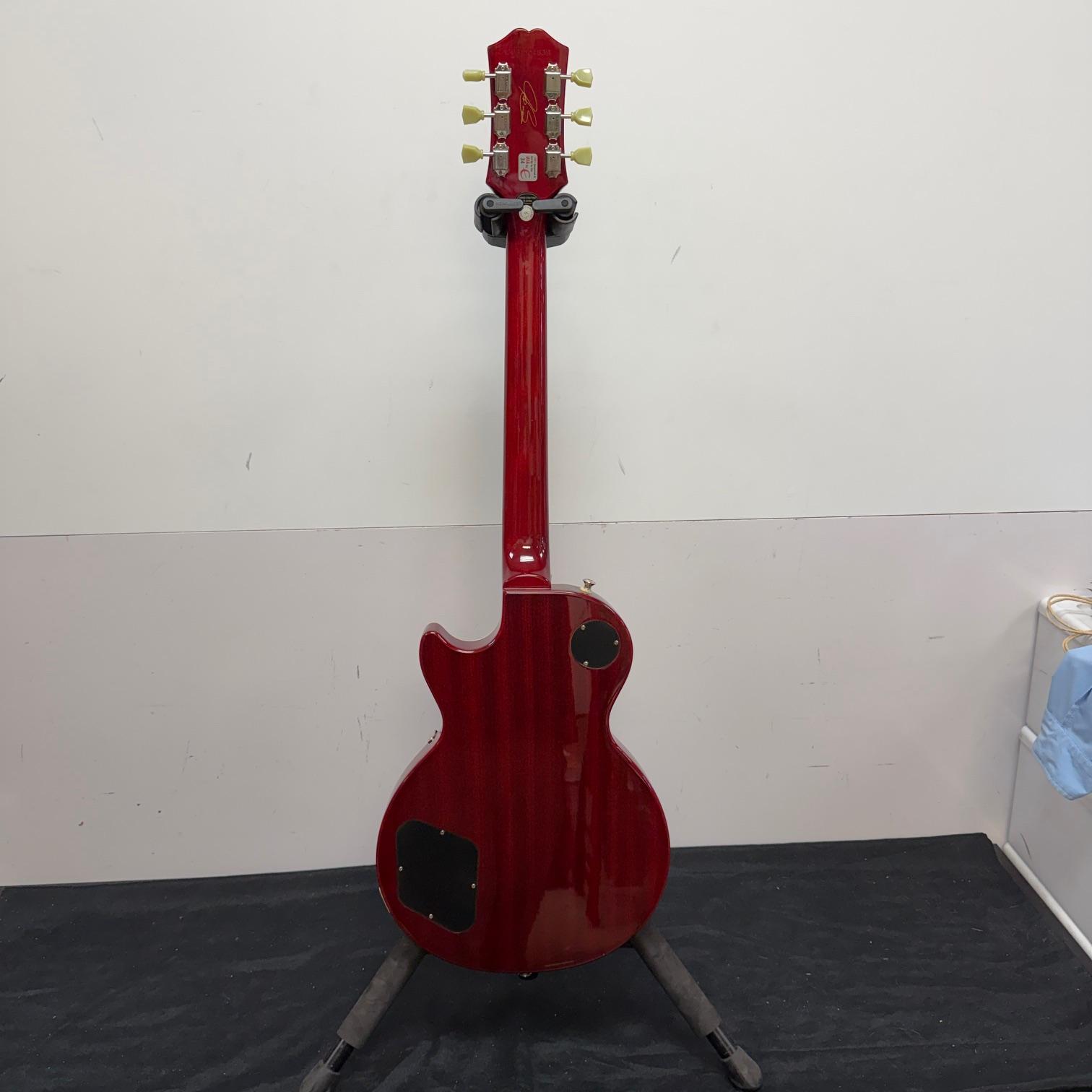 Used Epiphone Limited Edition Joe Bonamassa '60 Les Paul Standard Electric Guitar with Original Case Extras 2019 - Norm Burst - Image 12