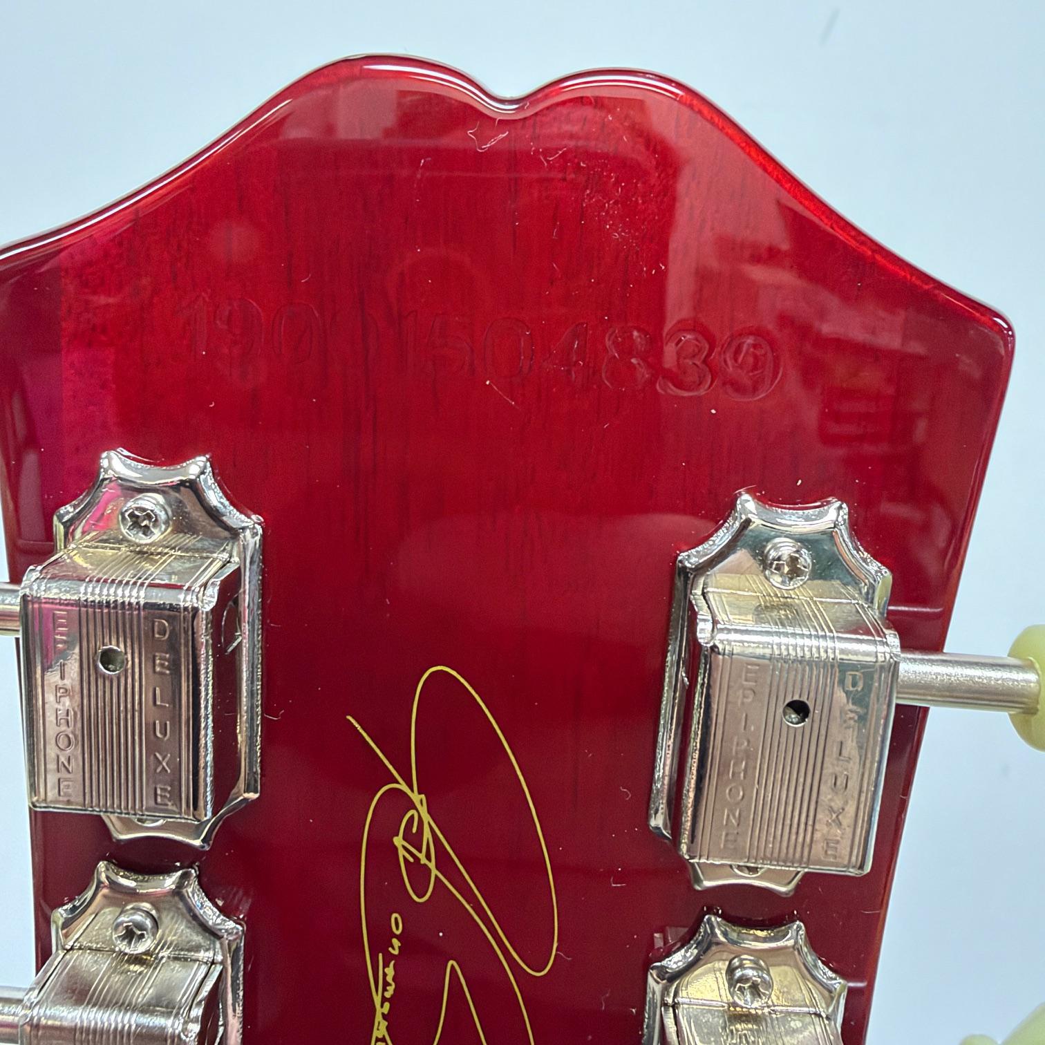 Used Epiphone Limited Edition Joe Bonamassa '60 Les Paul Standard Electric Guitar with Original Case Extras 2019 - Norm Burst - Image 15