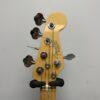 Used Fender American Professional V 5-String Electric Precision Bass Guitar Black Maple Neck with Case 2016 - Image 4