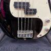 Used Fender American Professional V 5-String Electric Precision Bass Guitar Black Maple Neck with Case 2016 - Image 9
