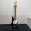 Used Fender Standard 4-String Electric Jazz Bass Guitar Midnight Blue Rosewood Neck Made in Mexico