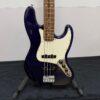 Used Fender Standard 4-String Electric Jazz Bass Guitar Midnight Blue Rosewood Neck Made in Mexico - Image 6