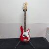 Used Squier Precision P Bass Mini Electric Bass Guitar Dakota Red Laurel Fingerboard 2024