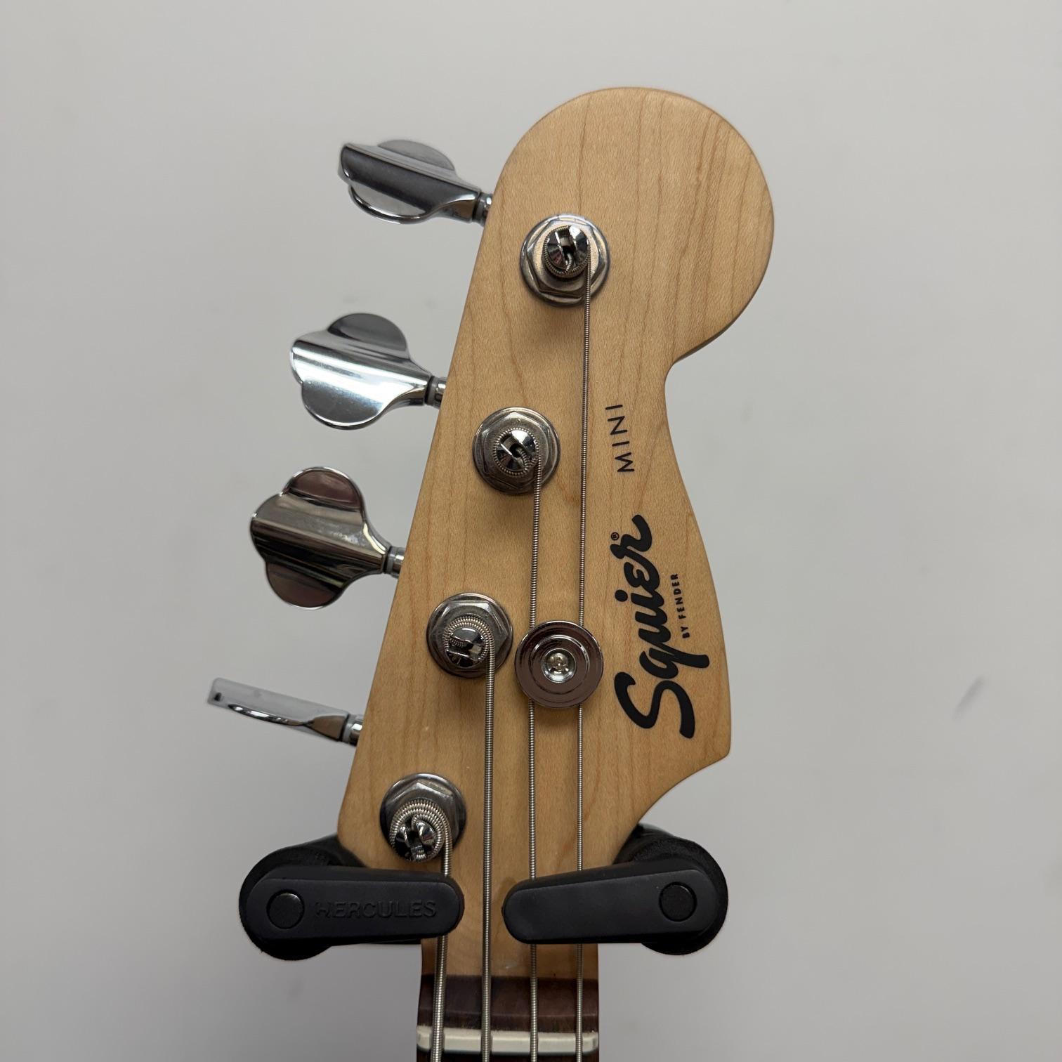Used Squier Precision P Bass Mini Electric Bass Guitar Dakota Red Laurel Fingerboard 2024 - Image 3