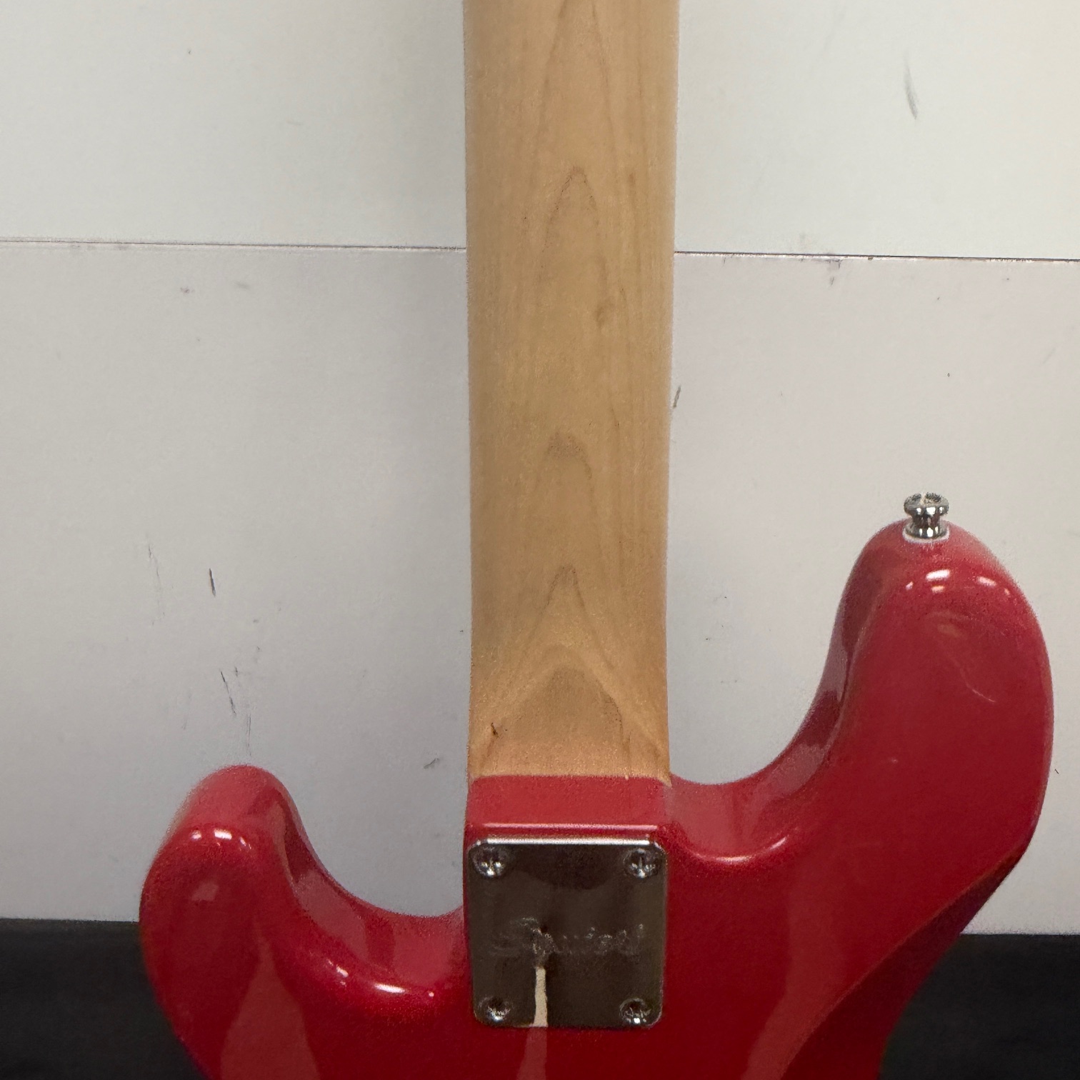 Used Squier Precision P Bass Mini Electric Bass Guitar Dakota Red Laurel Fingerboard 2024 - Image 16
