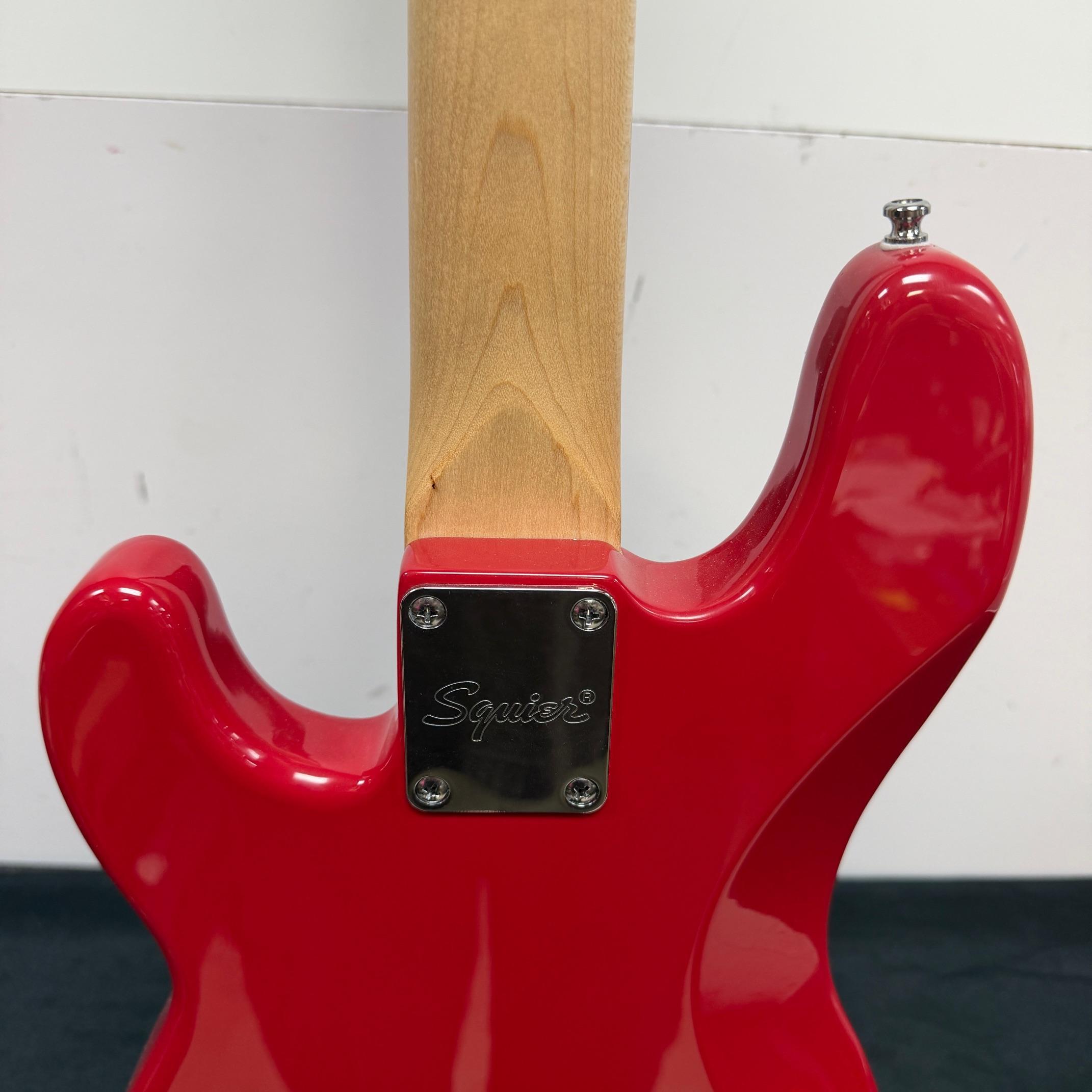 Used Squier Precision P Bass Mini Electric Bass Guitar Dakota Red Laurel Fingerboard 2024 - Image 17