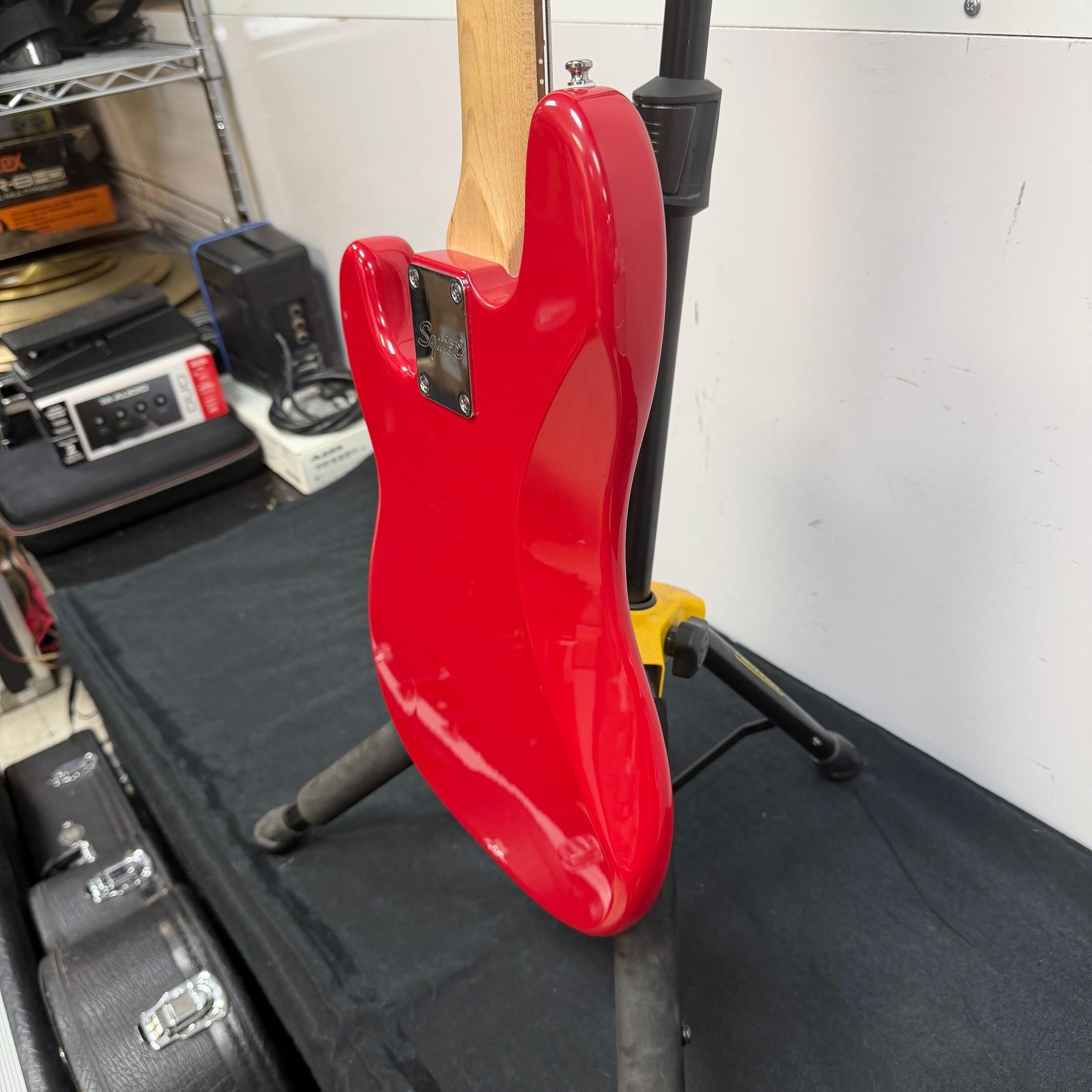 Used Squier Precision P Bass Mini Electric Bass Guitar Dakota Red Laurel Fingerboard 2024 - Image 19