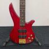 Used Yamaha RBX760A 4-String Active Electric Bass Guitar Transparent Red Gold Hardware - Image 6