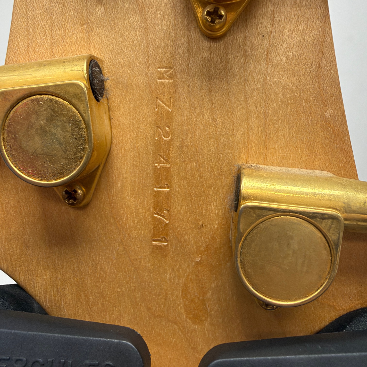 Used Yamaha RBX760A 4-String Active Electric Bass Guitar Transparent Red Gold Hardware - Image 15