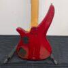 Used Yamaha RBX760A 4-String Active Electric Bass Guitar Transparent Red Gold Hardware - Image 18