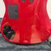 Used Yamaha RBX760A 4-String Active Electric Bass Guitar Transparent Red Gold Hardware - Image 20