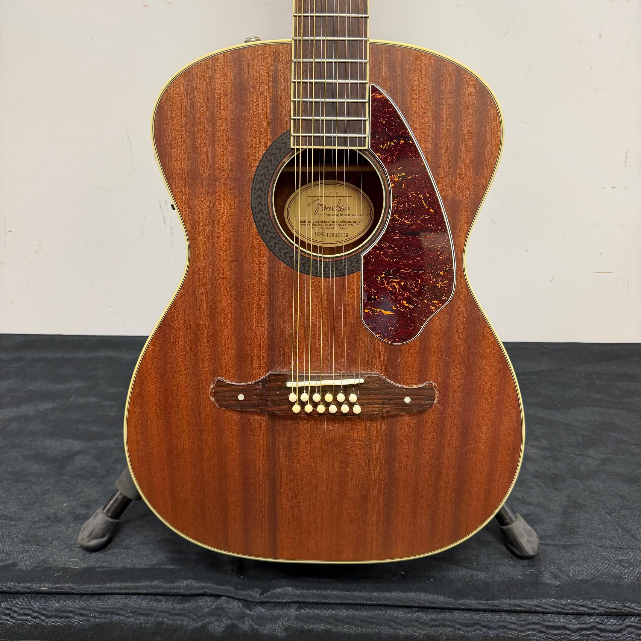 Used Fender Tim Armstrong Hellcat Acoustic Electric 12-String Guitar - Image 7