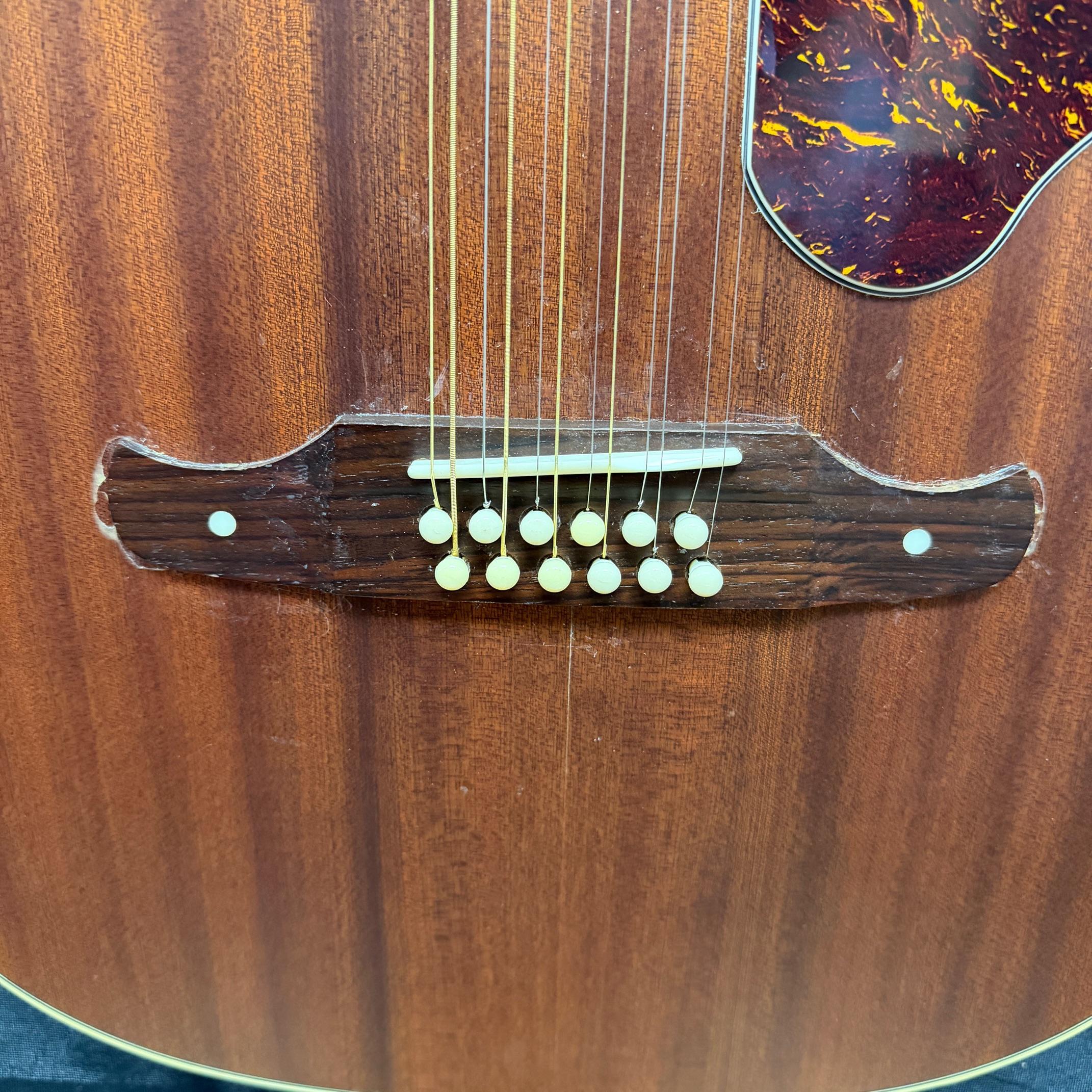 Used Fender Tim Armstrong Hellcat Acoustic Electric 12-String Guitar - Image 9
