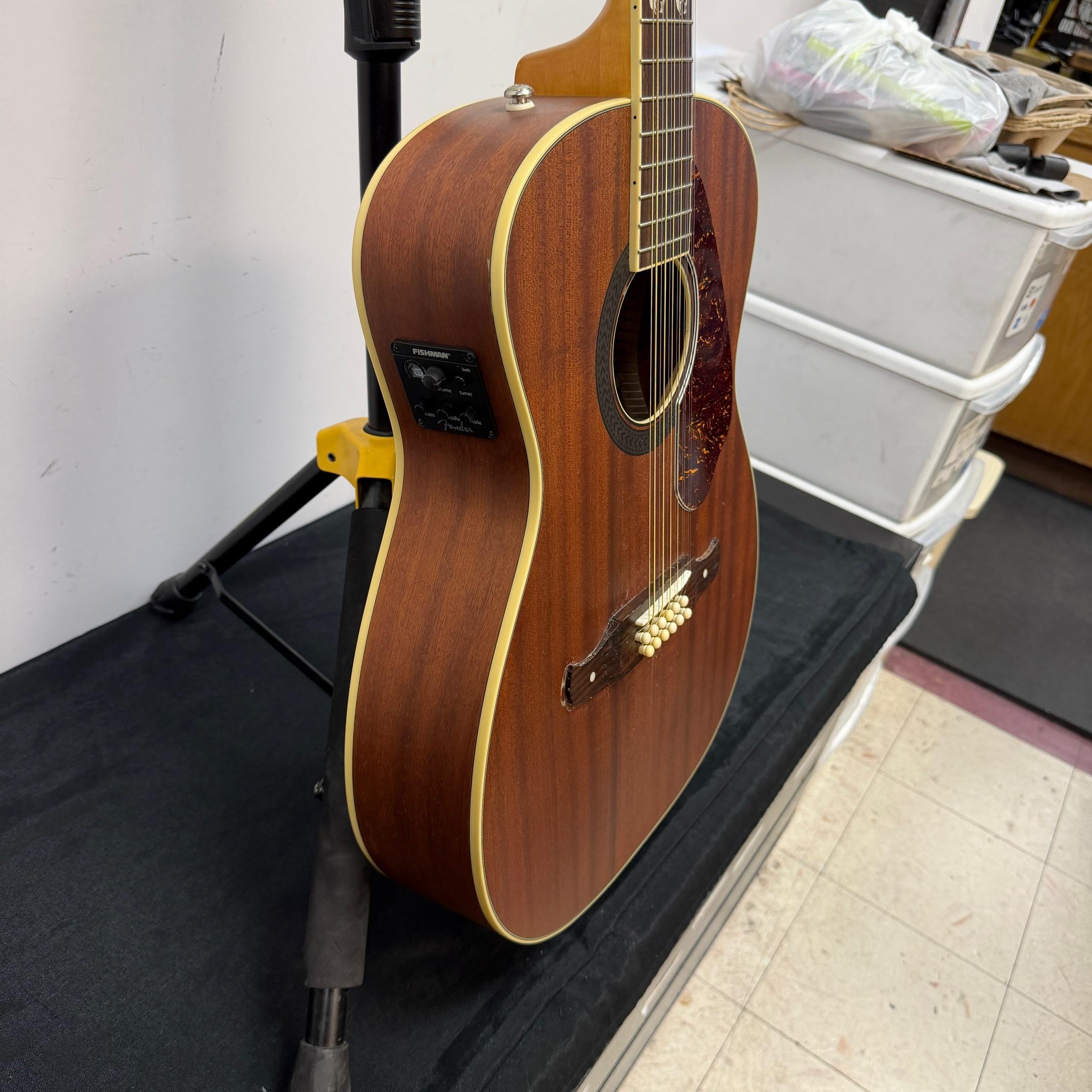 Used Fender Tim Armstrong Hellcat Acoustic Electric 12-String Guitar - Image 12