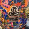 New Old Stock Latin Percussion LP Accents Santana Supernatural 11" & 12" Limited Edition Conga Drum with Gibraltar Stands - Image 2