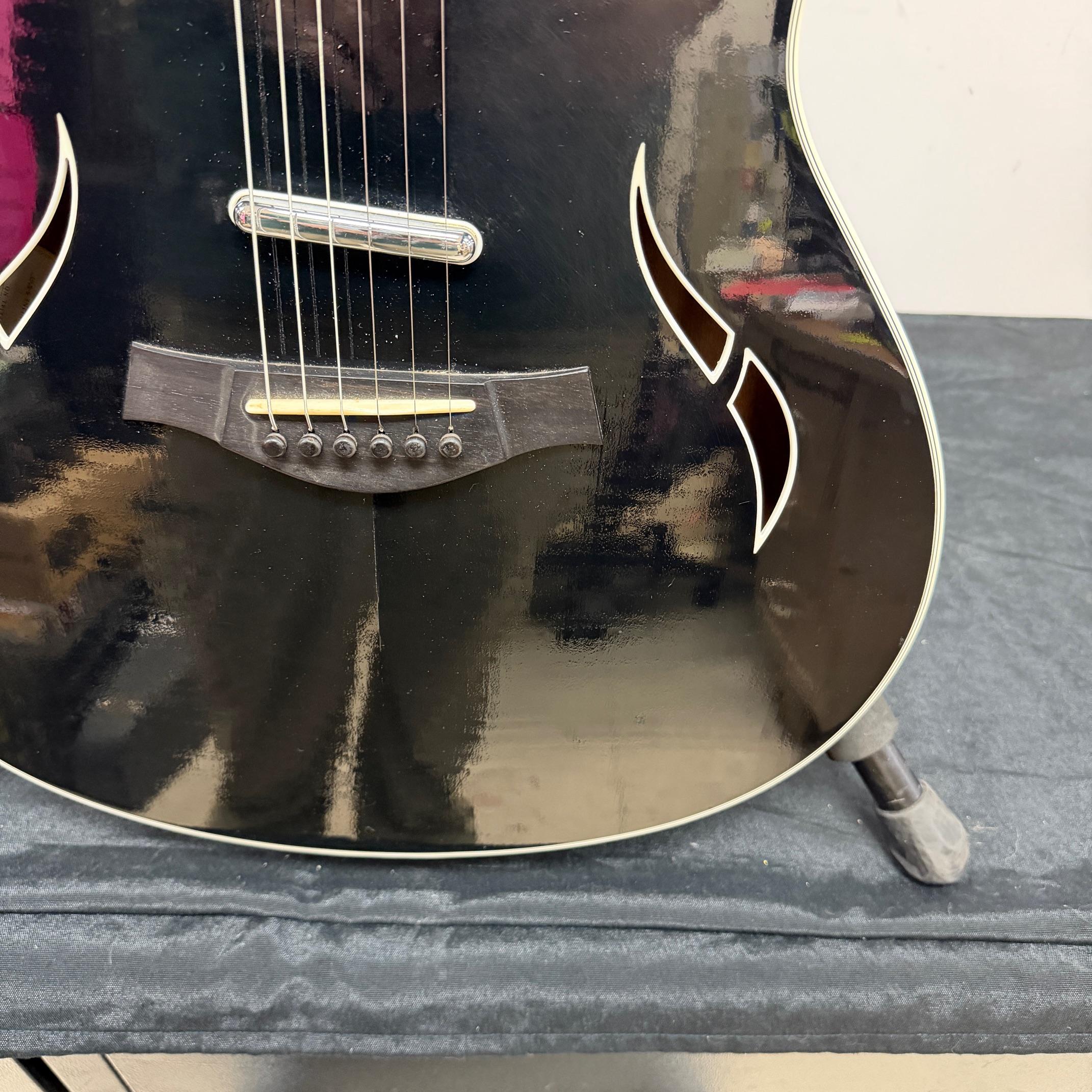 Used Taylor T5-S1 Standard Maple Electric Guitar 2005 - 2013 - Translucent Black Edgeburst - Image 9