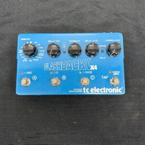 Used TC Electronic Flashback X4 Delay and Looper Guitar Pedal