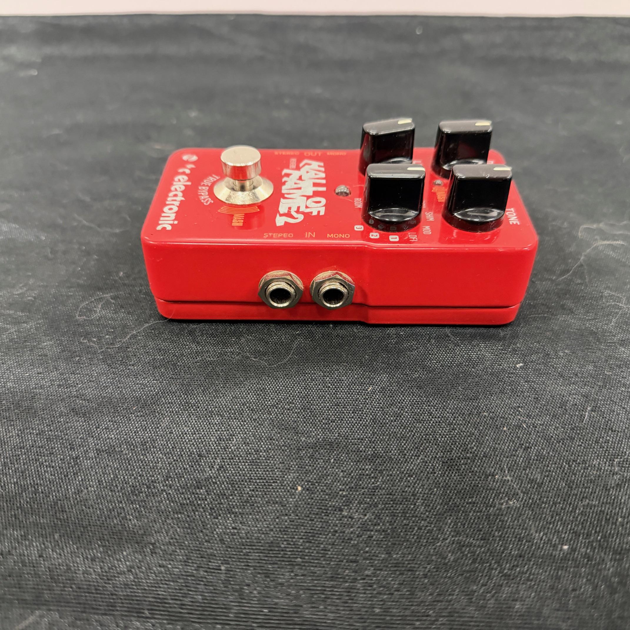 Used TC Electronic Hall of Fame 2 Reverb Guitar Pedal - Image 4